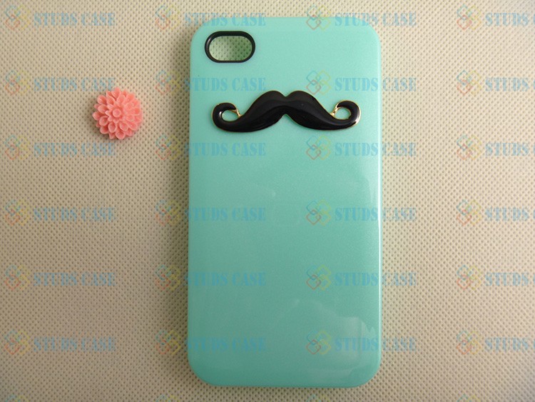 Unique Mustache Iphone Cases Iphone Covers, Designer Iphone 4 Cases, Custom Iphone 5 Cases, Cases For Iphone 4 5